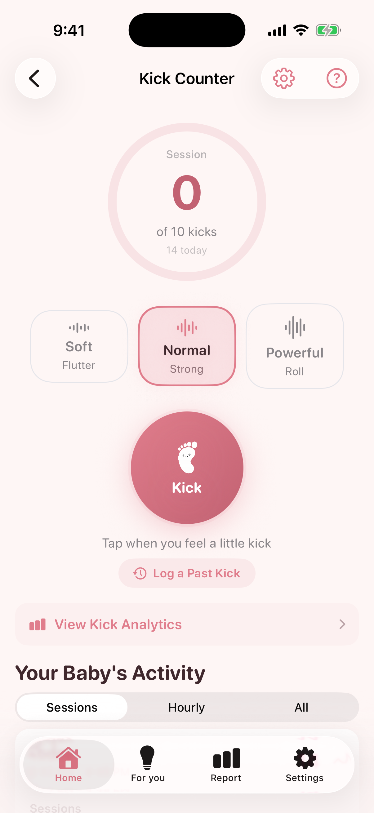 Real Nestory app screen: On your wrist
