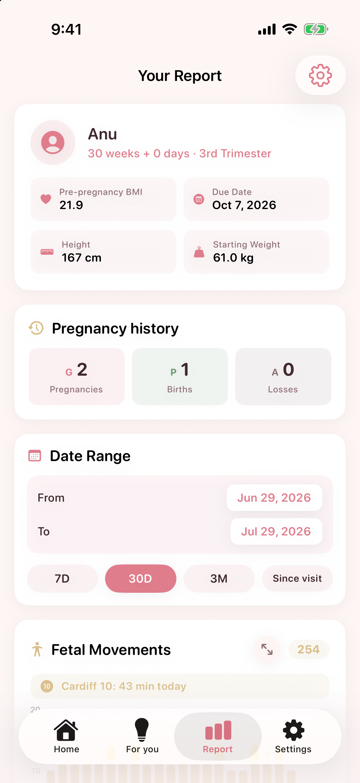 Real Nestory app screen: Clear summaries